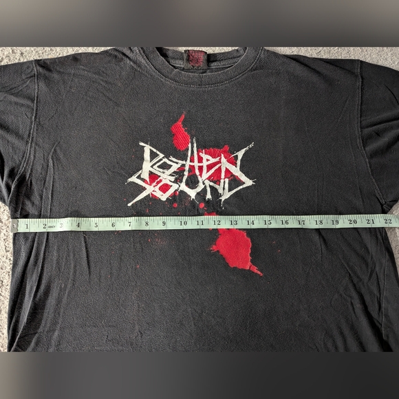ROTTEN SOUND FAST MUSIC FOR SLOW PEOPLE BLACK T-SHIRT MEN'S SIZE XL 2005 VINTAGE - Picture 2 of 3